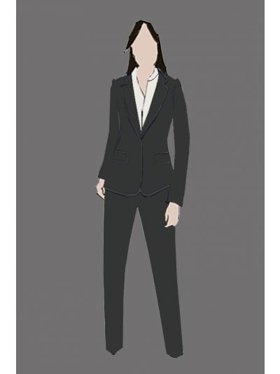 Uniform Pant Ladies Grey (Front Desk and Concierge)