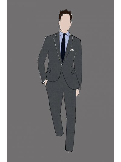 Uniform Pant Male Grey (Front Desk & Concierge)